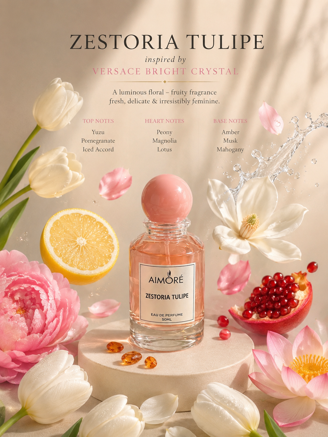 Zestoria tulipe 50ML